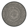 Lineo Outdoor Rug | Charcoal | 2m dia