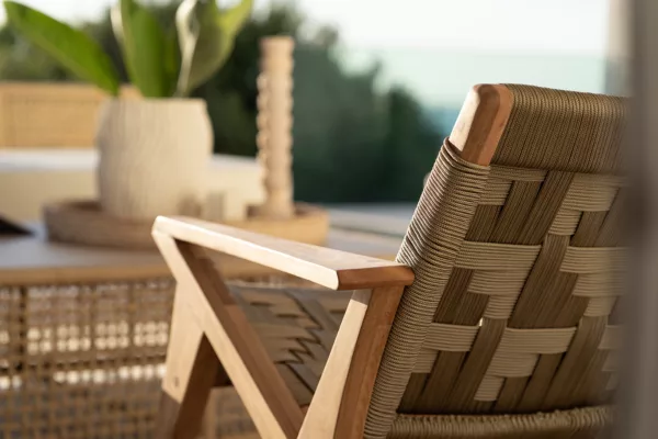 Livi Timber Occasional Chair - Image 2