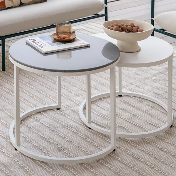 Lebo Nesting Table - Round - Image 2